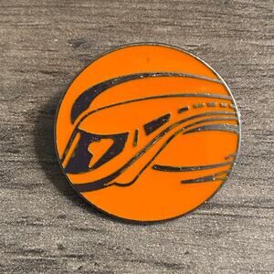 Walt Disney World Pin - 2011 - Round Orange Monorail Trading Pin - Disney Parks